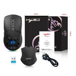 Rato Sem Fios Recarregável HXSJ T26 Modos Duplos 2.4G BT5.1, T26