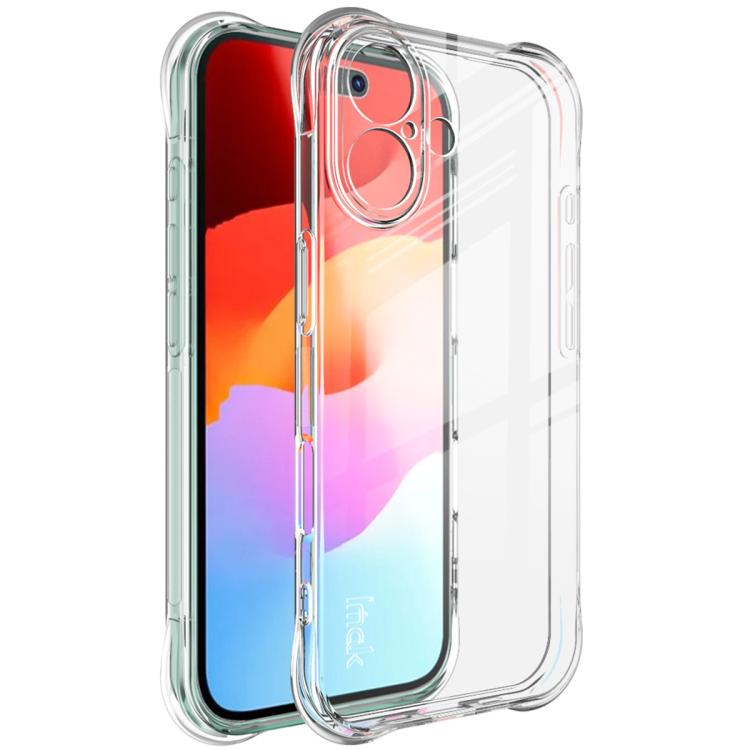 Capa de telemóvel TPU com airbag resistente a choques imak, para iPhone 17 Pro Max, para iPhone 17 Pro, para iPhone 17, para iPhone Air