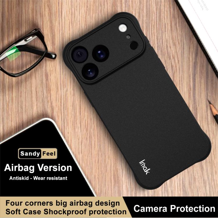 Capa de telemóvel TPU com airbag resistente a choques imak, para iPhone 17 Pro Max, para iPhone 17 Pro, para iPhone 17, para iPhone Air