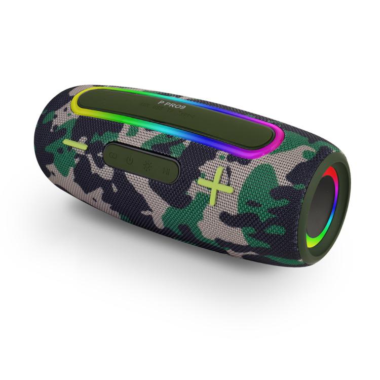 PRO9 20W Outdoor IPX6 Portable RGB Wireless Speakers Stereo Soundbar Subwoofer