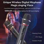 Coluna Bluetooth Portátil RGB MS6K para Karaoke Exterior Subwoofer, Sem Microfone, Microfone Duplo