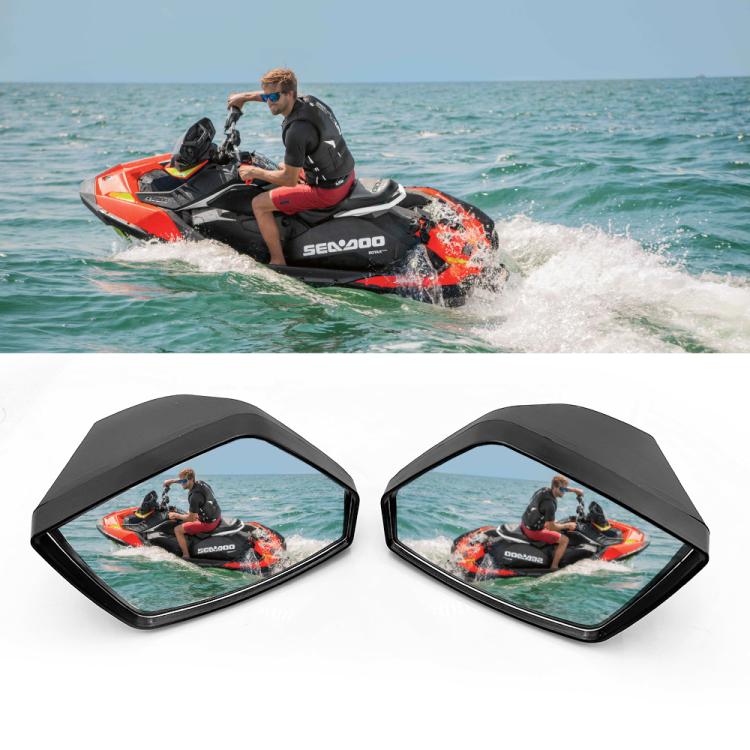For Sea-Doo Spark 2-Up 900 2022 2pcs/Set Motorboat Jet Ski Rearview Mirror, For Sea-Doo Spark 2-Up 900 2022