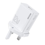 Carregador USB WK WP-U76 Kinkong 12W, Ficha UK, Ficha EUA, Ficha UE