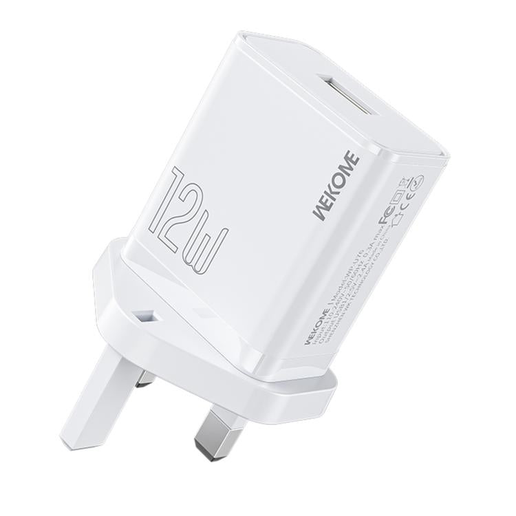 Carregador USB WK WP-U76 Kinkong 12W, Ficha UK, Ficha EUA, Ficha UE