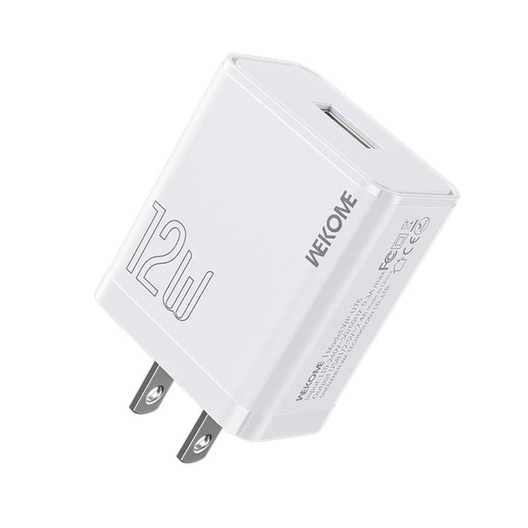 Carregador USB WK WP-U76 Kinkong 12W, Ficha UK, Ficha EUA, Ficha UE