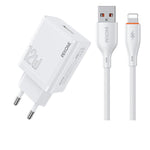 Conjunto de Carregador USB WK WP-U76 Kinkong 12W, Ficha UK, Ficha EUA, Ficha UE