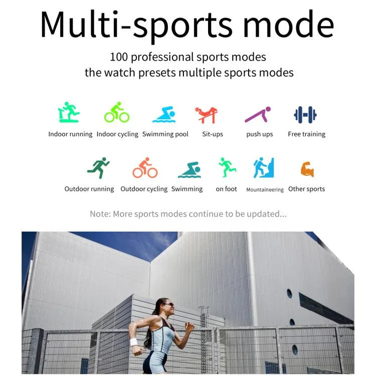 Relógio Inteligente Desportivo CY32 Ecrã IPS 1,39 polegadas Suporta Chamada BT / APP COFIT