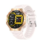 KC91 Ecrã IPS de 1,39 polegadas Relógio Inteligente GPS Outdoor 3ATM com Lanterna