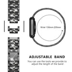 Pulseira de Relógio em Aço Inoxidável com Joias de Diamante xDfind, Para Apple Watch 42 / 44 / 45 / 46 / 49mm, Para Apple Watch 38 / 40 / 41 / S10 42mm