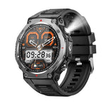 KT85 Ecrã de 1,43 polegadas Relógio Inteligente Desportivo Outdoor 5ATM com Lanterna Forte