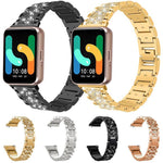 xDfind Diamond Jewelry Stainless Steel Watch Band, For Samsung Galaxy Watch Ultra / Ultra 2025, For Samsung Galaxy Watch8 / Watch8 Classic, For Samsung Galaxy Watch7 / FE / 6 / 5 / 4, For Samsung Galaxy Fit3