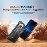 Blackview Oscal Marine 1, 6,56 polegadas, Android 15, Unisoc UMS9230E T615 Octa Core, rede: 4G, OTG, NFC, 4GB+128GB