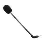 Microfone para Auricular de Jogos E-sports Curvo 2.5mm, Para Turtle Beach Recon 500