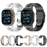 Correia de Relógio em Liga de Titânio com Fivela Plana de Libertação Rápida de 26mm, Para Apple Watch 46mm / 49mm / 45mm / 44mm