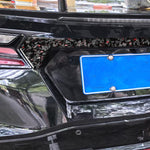 Forged Gold Foil Carbon Fiber Car Trunk Decorative Sticker for Chevrolet Corvette C8 2020-, Left and Right Driver, Trunk