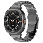 Correia de Relógio com Fivela de Segurança Borboleta em Liga de Titânio, Para Samsung Galaxy Watch Ultra 47mm / Ultra 2025