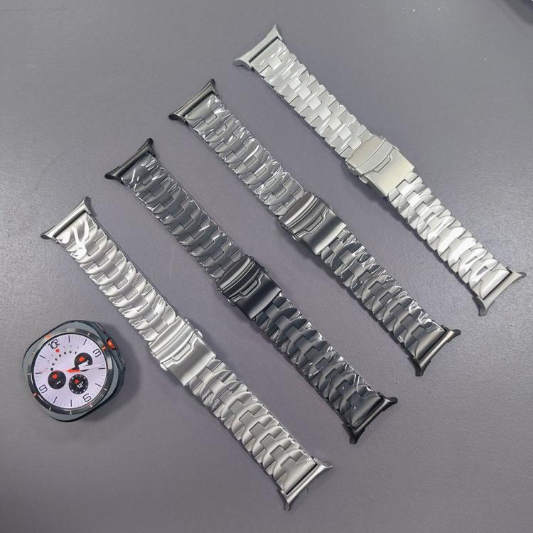 Correia de Relógio com Fivela de Segurança Borboleta em Liga de Titânio, Para Samsung Galaxy Watch Ultra 47mm / Ultra 2025