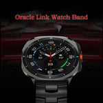 Correia de Relógio em Liga de Titânio com Fivela de Segurança, Para Samsung Galaxy Watch Ultra 47mm / Ultra 2025
