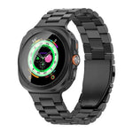 Three Beads Flat Buckle Titanium Alloy Watch Band, For Samsung Galaxy Watch Ultra / Ultra 2025, For Samsung Galaxy Watch8 / Watch8 Classic