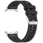 Pulseira de Relógio xDfind Híbrida em Nylon Trançado com Silicone, Para Samsung Galaxy Watch 8 / 8 Classic 22mm