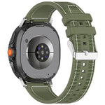 Pulseira de Relógio xDfind Híbrida em Nylon Trançado com Silicone, Para Samsung Galaxy Watch 8 / 8 Classic 22mm