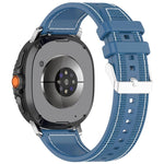 Pulseira de Relógio xDfind Híbrida em Nylon Trançado com Silicone, Para Samsung Galaxy Watch 8 / 8 Classic 22mm