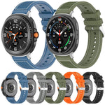 Pulseira de Relógio xDfind Híbrida em Nylon Trançado com Silicone, Para Samsung Galaxy Watch 8 / 8 Classic 22mm