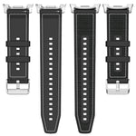 Pulseira de Relógio xDfind Híbrida em Nylon Trançado com Silicone, Para Samsung Galaxy Watch 8 / 8 Classic 22mm