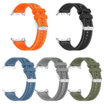Pulseira de Relógio xDfind Híbrida em Nylon Trançado com Silicone, Para Samsung Galaxy Watch 8 / 8 Classic 22mm