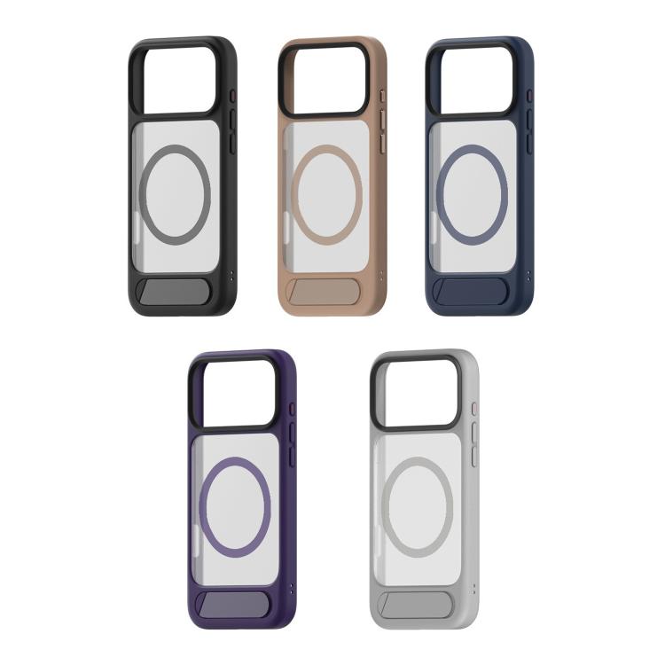 Capa híbrida Kalebol MagSafe invisível com suporte inclinado PC TPU, para iPhone 14 Pro, para iPhone 14 Pro Max, para iPhone 13 Pro Max, para iPhone 13 Pro, para iPhone 13
