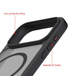 Capa híbrida Kalebol MagSafe invisível com suporte inclinado PC TPU, para iPhone 14 Pro, para iPhone 14 Pro Max, para iPhone 13 Pro Max, para iPhone 13 Pro, para iPhone 13