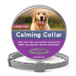 Colar Calmante e Desparasitante para Animal de Estimação Remoção de Pulgas e Carrapatos, Embalagem em Caixa de Alumínio, 72cm para Cão Grande, 56cm para Cachorro, 56cm para Gato