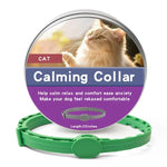 Colar Calmante e Desparasitante para Animal de Estimação Remoção de Pulgas e Carrapatos, Embalagem em Caixa de Alumínio, 72cm para Cão Grande, 56cm para Cachorro, 56cm para Gato