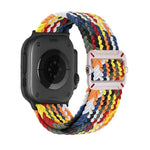 Correia de Relógio em Nylon Trançado com Fivela Mecânica de Duplo Laço, Para Apple Watch 42mm / 41mm / 40mm / 38mm