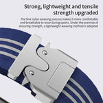 Correia de Relógio em Nylon Trançado com Fivela de Paraquedas xDfind de 3 Risca, Para Apple Watch 42 / 44 / 45 / 46 / 49mm, Para Apple Watch 38 / 40 / 41 / S10 42mm