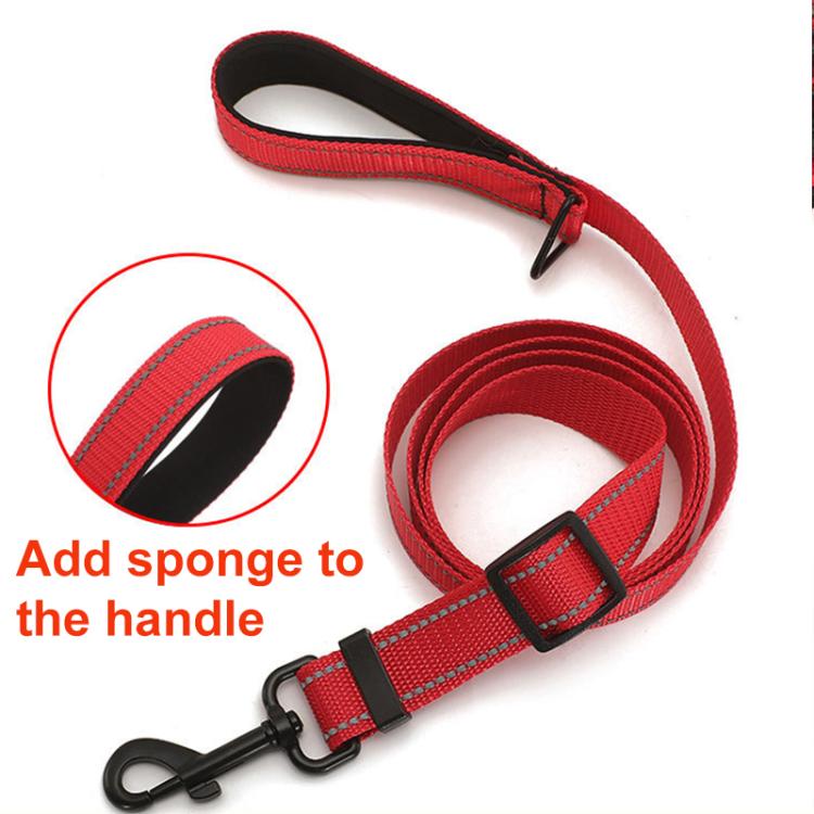 Trela Refletora em Nylon de 1,8m para Animal de Estimação, Trela S, Trela M, Trela L