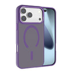 Capa para telemóvel Kalebol com estrutura metálica para lente, MagSafe, PC fosco, para iPhone 17 Pro Max, para iPhone 17 Pro, para iPhone 17, para iPhone Air, para iPhone 16 Pro Max