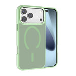 Capa para telemóvel Kalebol com estrutura metálica para lente, MagSafe, PC fosco, para iPhone 17 Pro Max, para iPhone 17 Pro, para iPhone 17, para iPhone Air, para iPhone 16 Pro Max