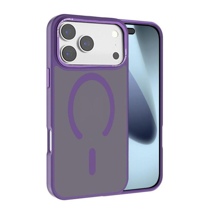 Capa para telemóvel Kalebol com estrutura metálica para lente, MagSafe, PC fosco, para iPhone 17 Pro Max, para iPhone 17 Pro, para iPhone 17, para iPhone Air, para iPhone 16 Pro Max