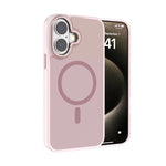 Capa para telemóvel Kalebol com estrutura metálica para lente, MagSafe, PC fosco, para iPhone 17 Pro Max, para iPhone 17 Pro, para iPhone 17, para iPhone Air, para iPhone 16 Pro Max