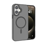 Capa para telemóvel Kalebol com estrutura metálica para lente, MagSafe, PC fosco, para iPhone 17 Pro Max, para iPhone 17 Pro, para iPhone 17, para iPhone Air, para iPhone 16 Pro Max