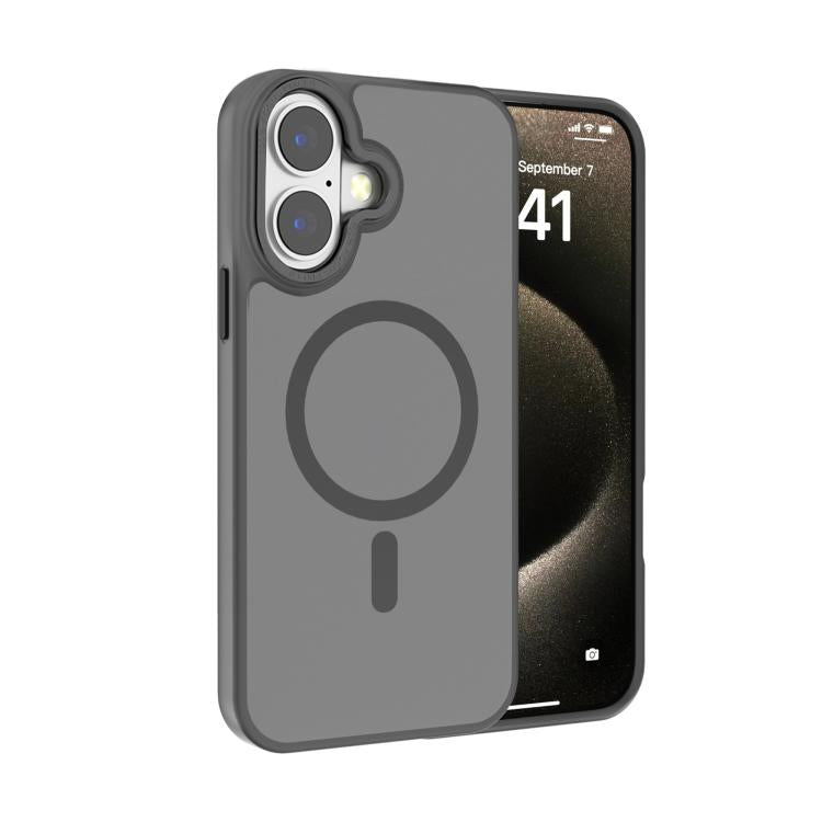 Capa para telemóvel Kalebol com estrutura metálica para lente, MagSafe, PC fosco, para iPhone 17 Pro Max, para iPhone 17 Pro, para iPhone 17, para iPhone Air, para iPhone 16 Pro Max