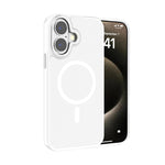 Capa para telemóvel Kalebol com estrutura metálica para lente, MagSafe, PC fosco, para iPhone 17 Pro Max, para iPhone 17 Pro, para iPhone 17, para iPhone Air, para iPhone 16 Pro Max