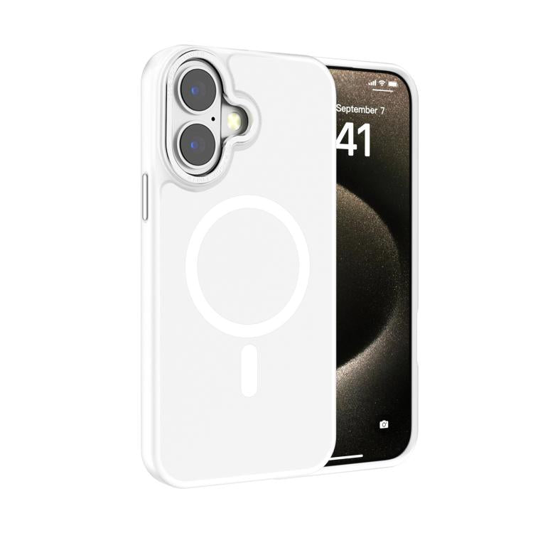 Capa para telemóvel Kalebol com estrutura metálica para lente, MagSafe, PC fosco, para iPhone 17 Pro Max, para iPhone 17 Pro, para iPhone 17, para iPhone Air, para iPhone 16 Pro Max