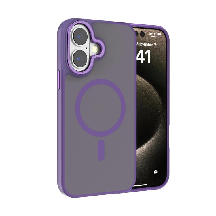 Capa para telemóvel Kalebol com estrutura metálica para lente, MagSafe, PC fosco, para iPhone 17 Pro Max, para iPhone 17 Pro, para iPhone 17, para iPhone Air, para iPhone 16 Pro Max