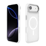 Capa para telemóvel Kalebol com estrutura metálica para lente, MagSafe, PC fosco, para iPhone 17 Pro Max, para iPhone 17 Pro, para iPhone 17, para iPhone Air, para iPhone 16 Pro Max