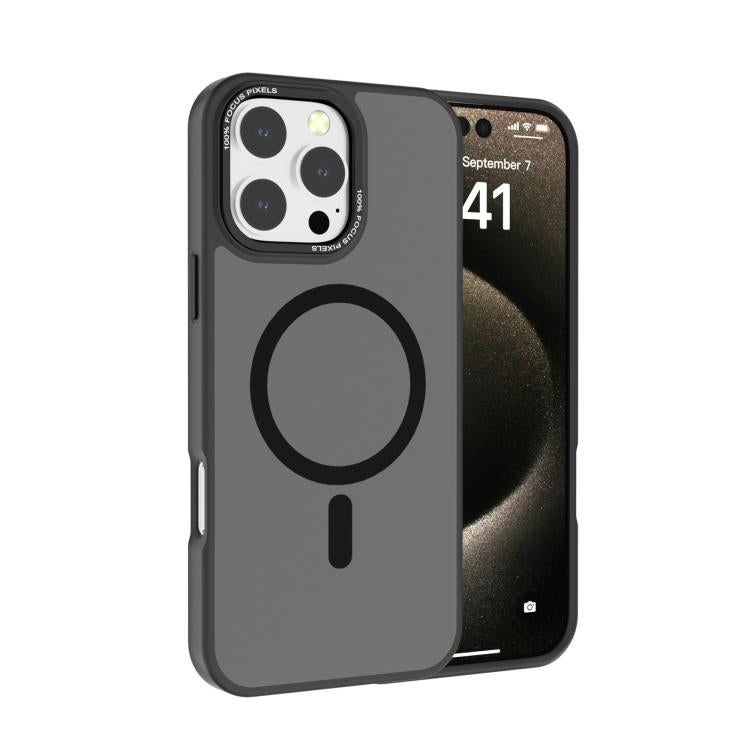 Capa para telemóvel Kalebol com estrutura metálica para lente, MagSafe, PC fosco, para iPhone 17 Pro Max, para iPhone 17 Pro, para iPhone 17, para iPhone Air, para iPhone 16 Pro Max
