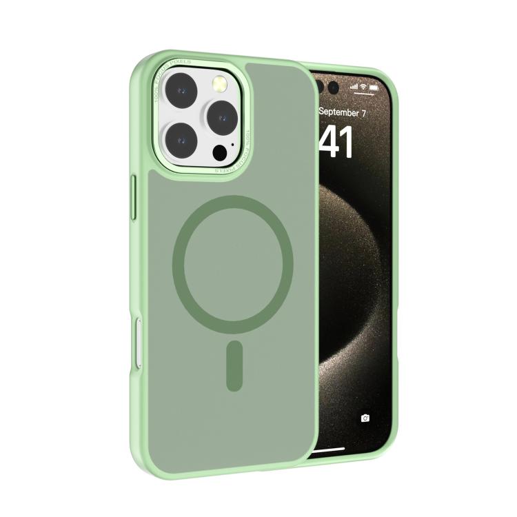 Capa para telemóvel Kalebol com estrutura metálica para lente, MagSafe, PC fosco, para iPhone 17 Pro Max, para iPhone 17 Pro, para iPhone 17, para iPhone Air, para iPhone 16 Pro Max
