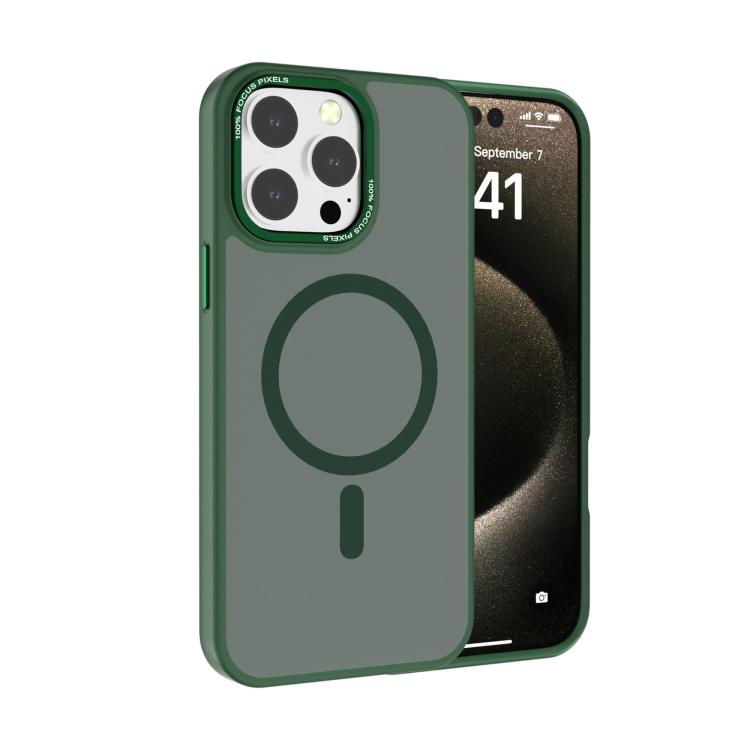 Capa para telemóvel Kalebol com estrutura metálica para lente, MagSafe, PC fosco, para iPhone 14 Pro Max, para iPhone 13 Pro Max, para iPhone 13 Pro, para iPhone 13