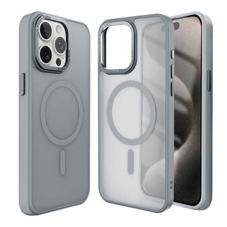 Capa para telemóvel Kalebol com estrutura metálica para lente, MagSafe, PC fosco, para iPhone 17 Pro Max, para iPhone 17 Pro, para iPhone 17, para iPhone Air, para iPhone 16 Pro Max